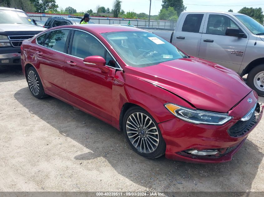 3FA6P0HDXHR203864 2017 FORD FUSION - Image 1