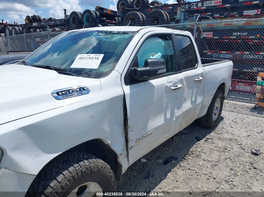 2020 Ram 1500 Big Horn Quad Cab 4X4 6'4 Box VIN: 1C6SRFBT0LN280980 Lot: 40239538