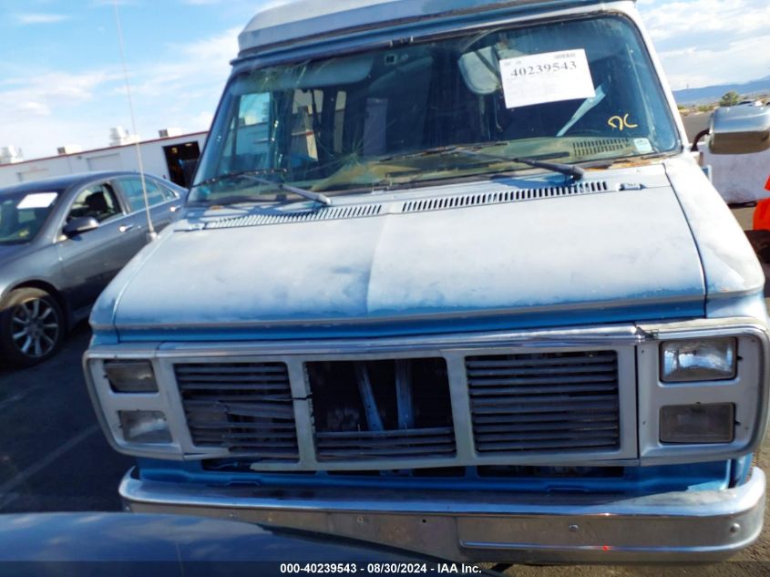 1989 GMC Rally Wagon / Van G2500 VIN: 1GDEG25K2K7509875 Lot: 40239543