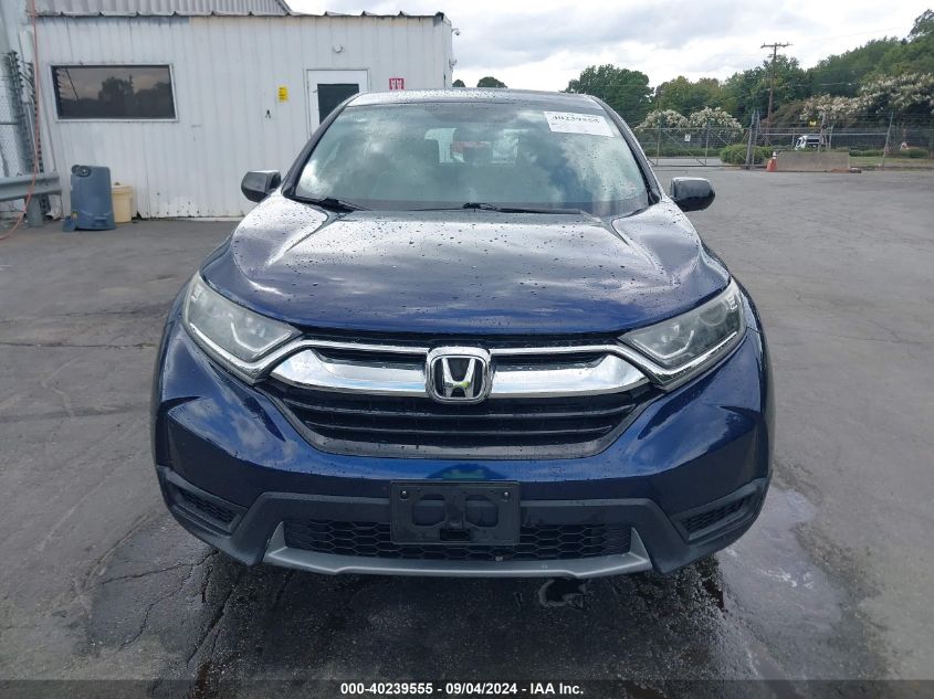 2018 Honda Cr-V Lx VIN: 2HKRW5H36JH415782 Lot: 40239555