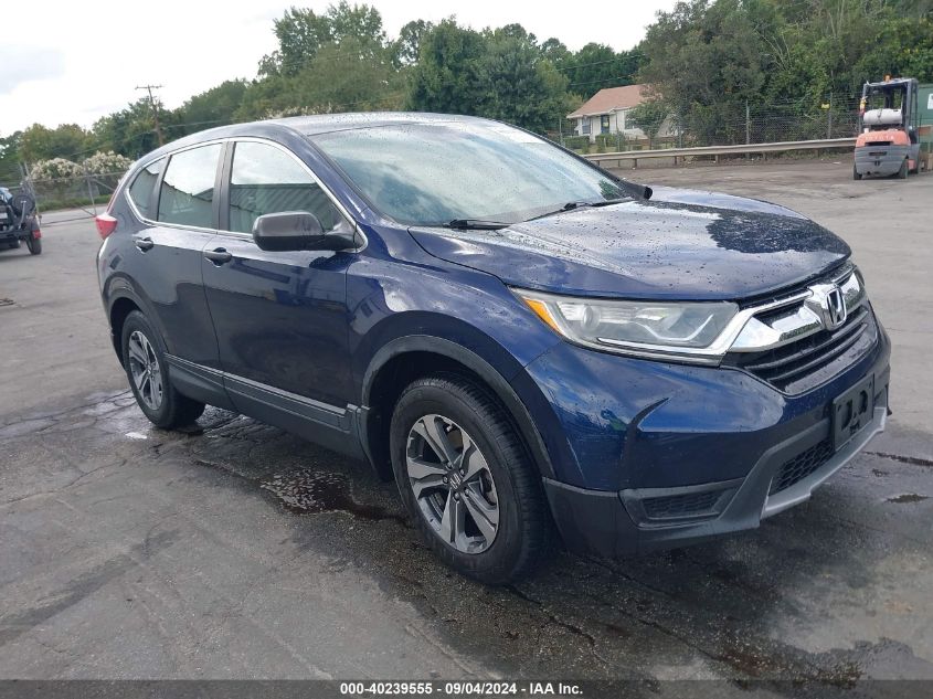 2018 Honda Cr-V Lx VIN: 2HKRW5H36JH415782 Lot: 40239555