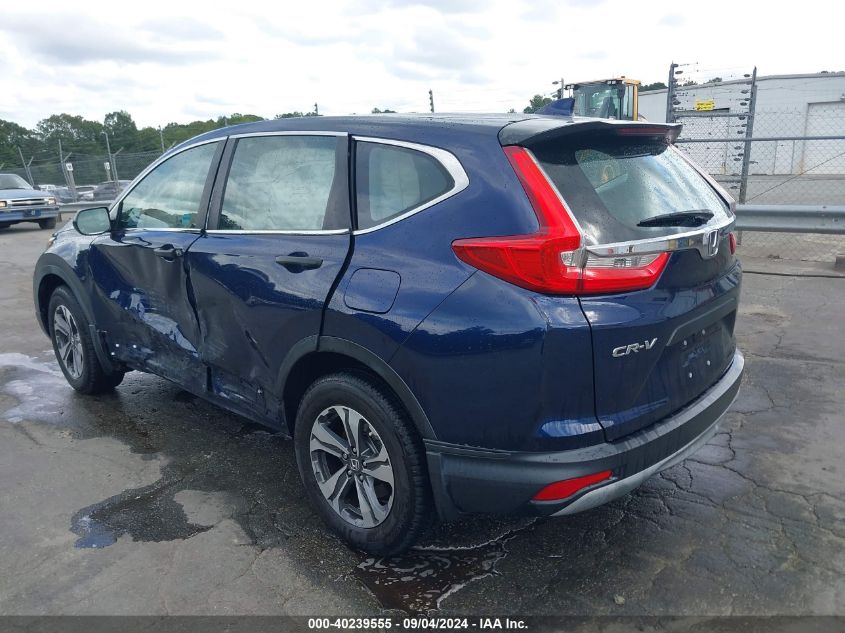 2018 Honda Cr-V Lx VIN: 2HKRW5H36JH415782 Lot: 40239555