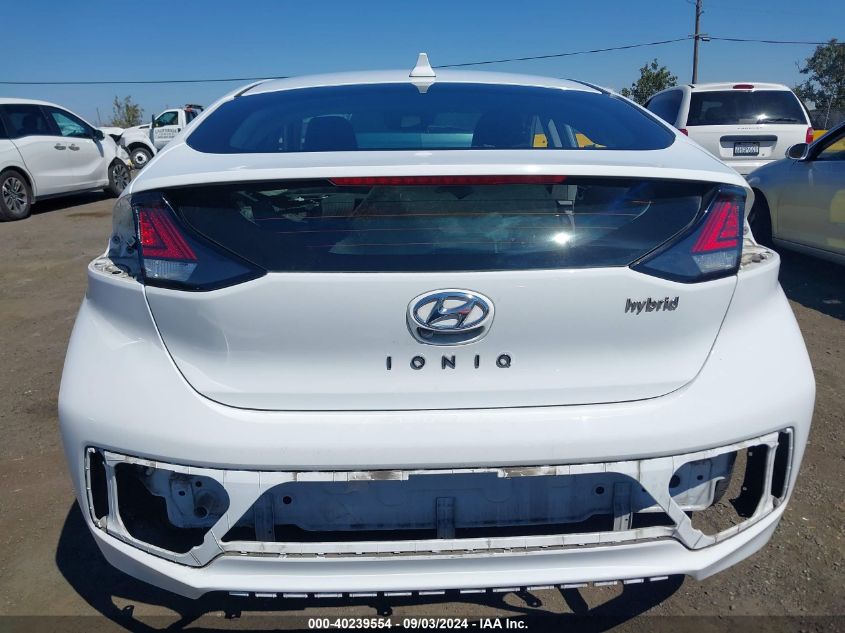 2020 Hyundai Ioniq Hybrid Sel VIN: KMHC85LC5LU198897 Lot: 40239554