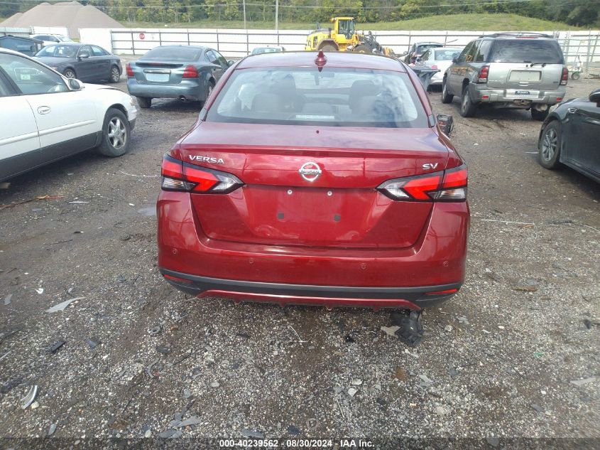 2022 Nissan Versa 1.6 Sv Xtronic Cvt VIN: 3N1CN8EV8NL860260 Lot: 40239562