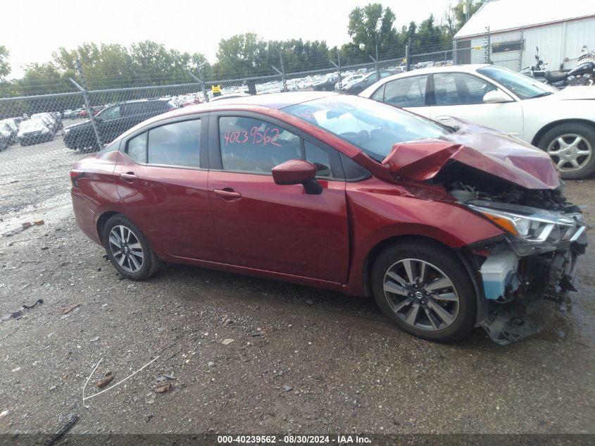 2022 Nissan Versa 1.6 Sv Xtronic Cvt VIN: 3N1CN8EV8NL860260 Lot: 40239562