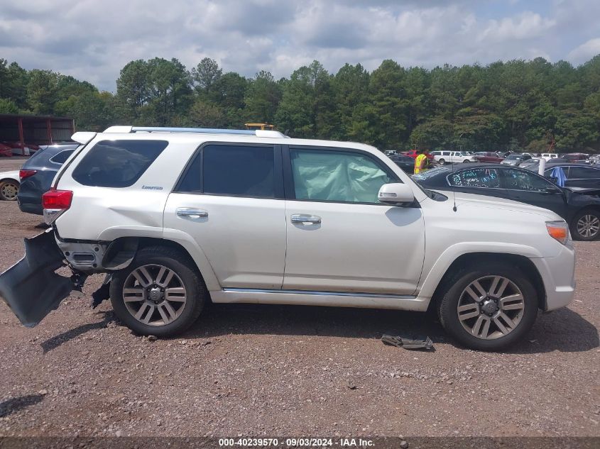 2012 Toyota 4Runner Limited VIN: JTEZU5JR5C5033410 Lot: 40239570