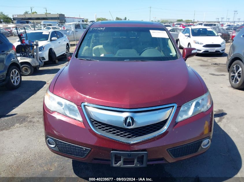 2013 Acura Rdx VIN: 5J8TB4H55DL000113 Lot: 40239577