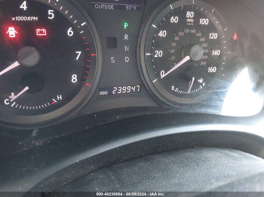 2007 Lexus Es 350 VIN: JTHBJ46G972131474 Lot: 40219879