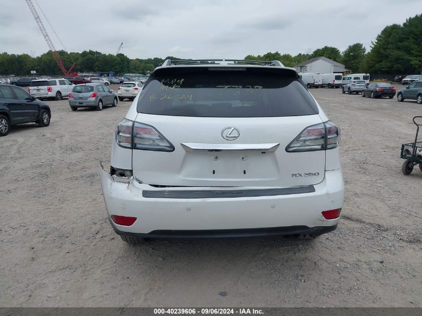 2T2BK1BA2CC153905 2012 Lexus Rx 350