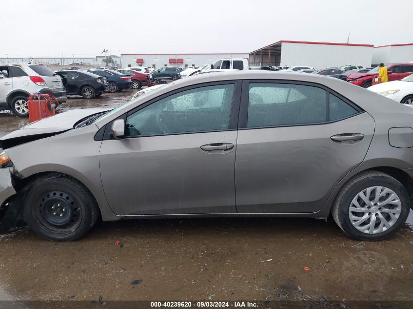 2017 Toyota Corolla Le VIN: 5YFBURHE4HP581036 Lot: 40239620