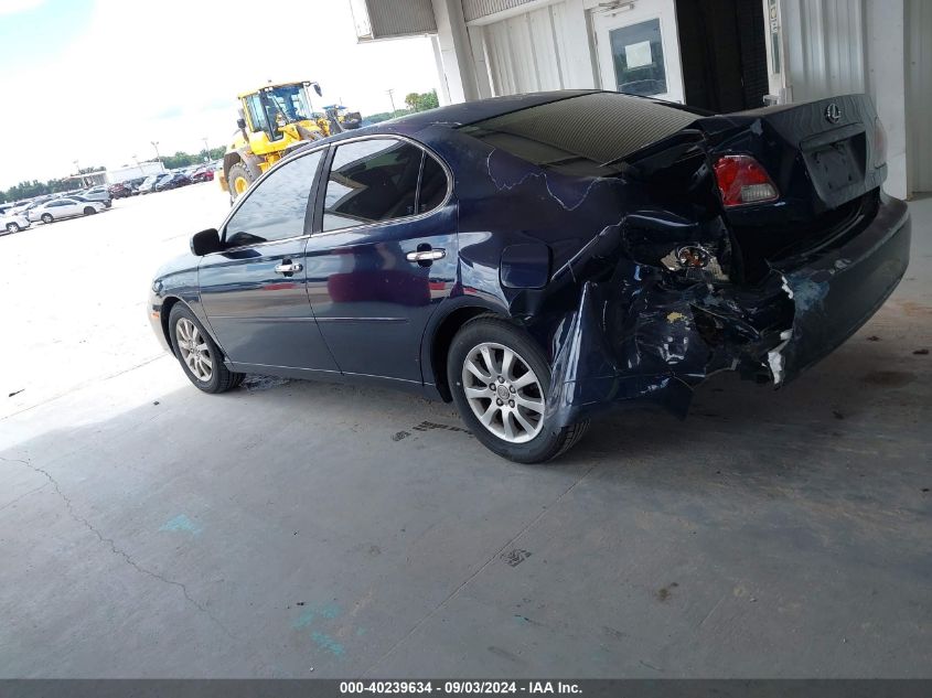 2004 Lexus Es 330 VIN: JTHBA30G040014117 Lot: 40239634