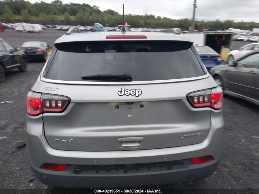 2019 Jeep Compass Limited 4X4 VIN: 3C4NJDCB6KT747499 Lot: 40239651