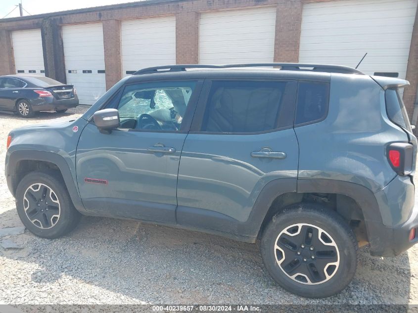 2016 Jeep Renegade Trailhawk VIN: ZACCJBCTXGPD18174 Lot: 40239657