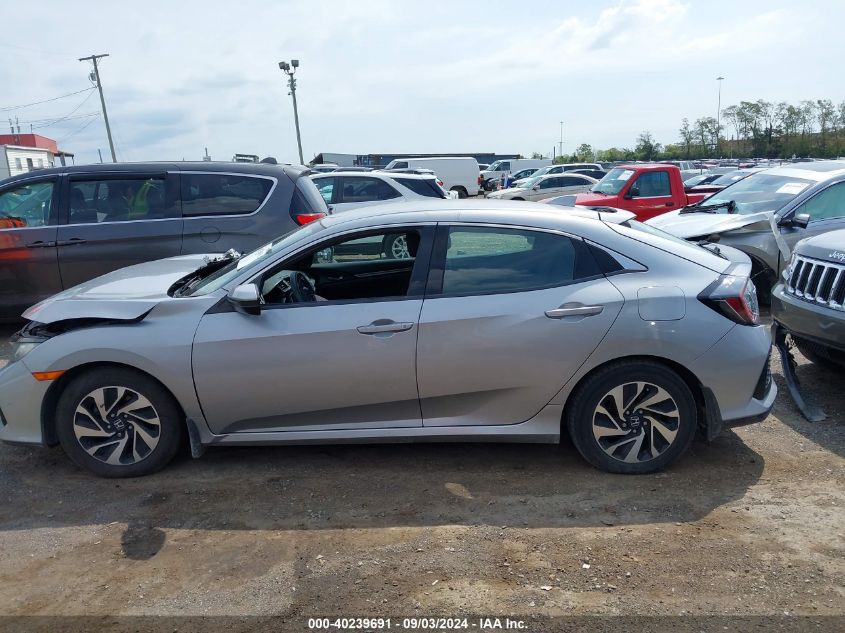 2018 Honda Civic Lx VIN: SHHFK7H23JU220639 Lot: 40239691