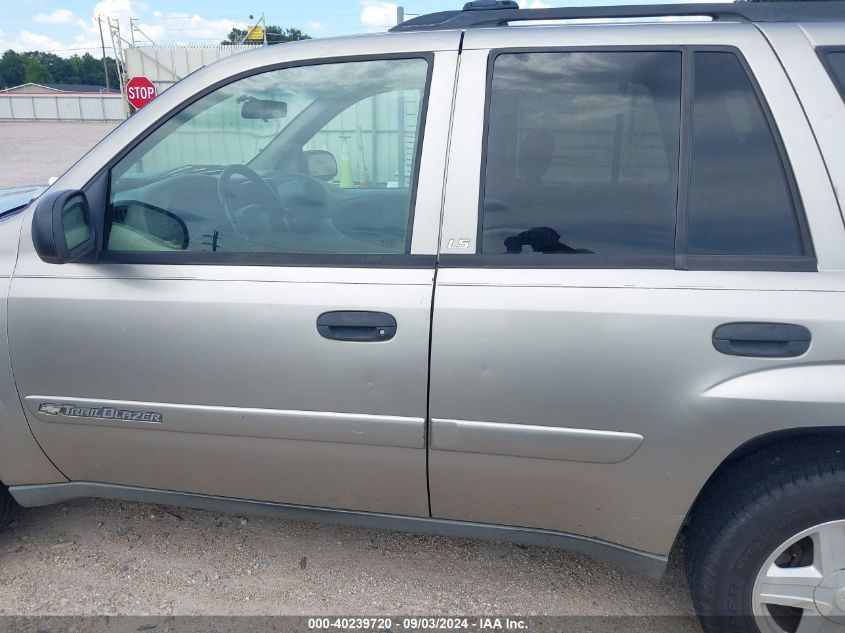 2002 Chevrolet Trailblazer Ls VIN: 1GNDS13S222482595 Lot: 40239720