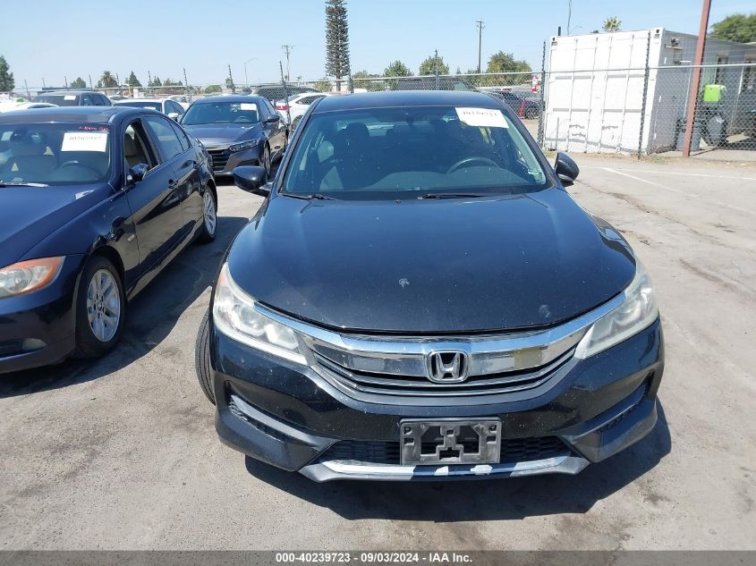 2016 Honda Accord Lx VIN: 1HGCR2F30GA093026 Lot: 40239723