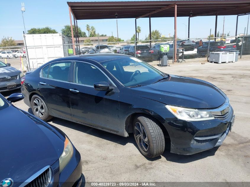 2016 Honda Accord Lx VIN: 1HGCR2F30GA093026 Lot: 40239723