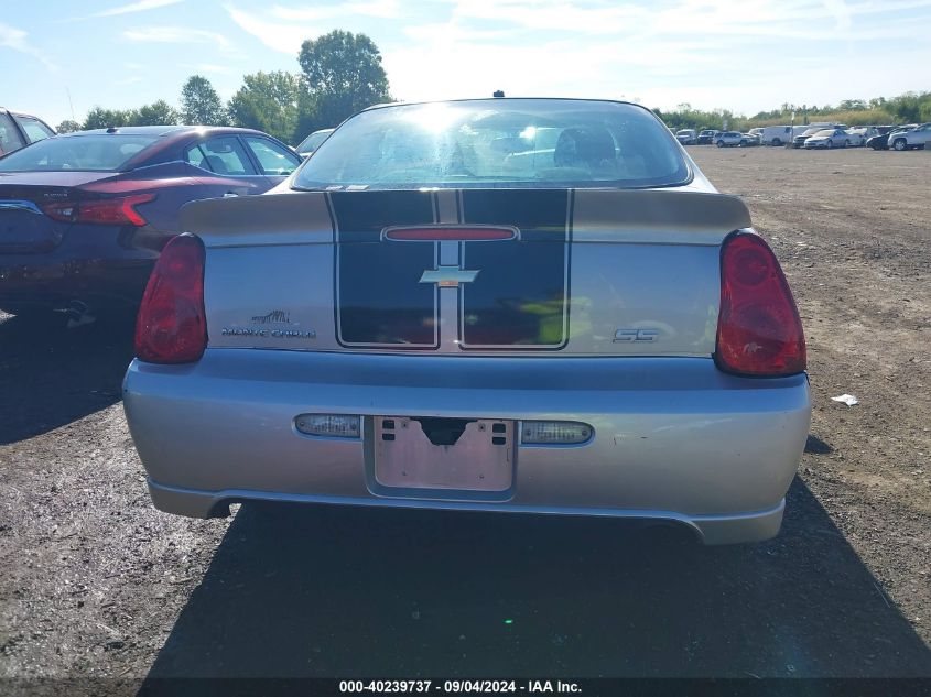 2007 Chevrolet Monte Carlo Ss VIN: 2G1WL15C079223562 Lot: 40239737