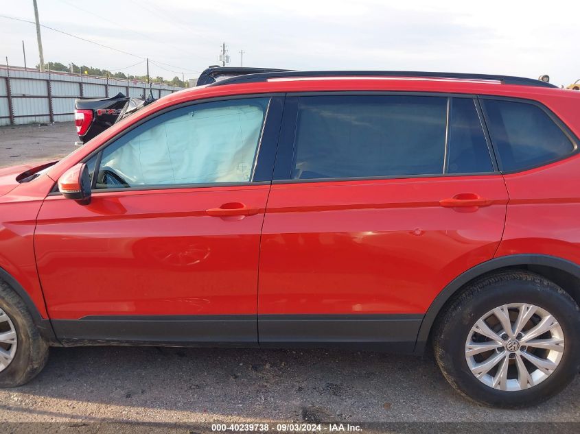 2018 Volkswagen Tiguan 2.0T S VIN: 3VV1B7AX1JM036797 Lot: 40239738