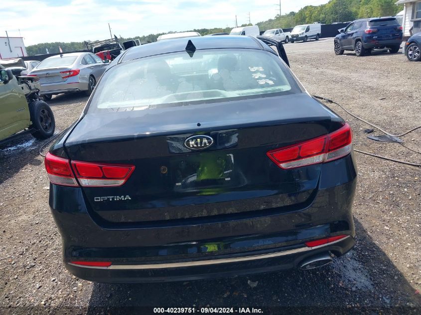 2018 Kia Optima Lx VIN: 5XXGT4L3XJG268802 Lot: 40239751