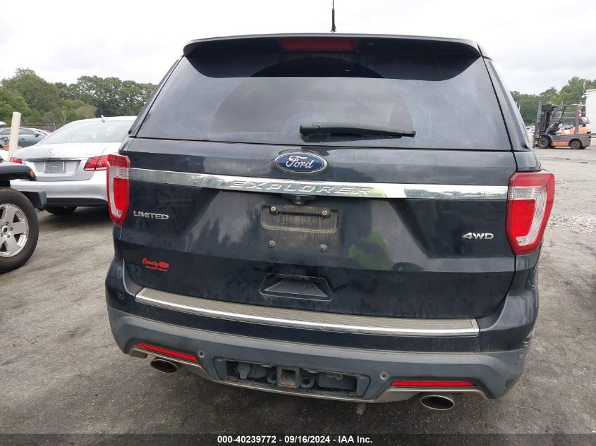 2019 Ford Explorer Limited VIN: 1FM5K8F89KGB11843 Lot: 40239772