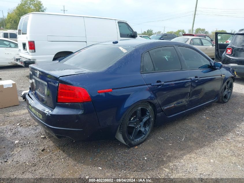 2005 Acura Tl VIN: 19UUA66205A054105 Lot: 40239802