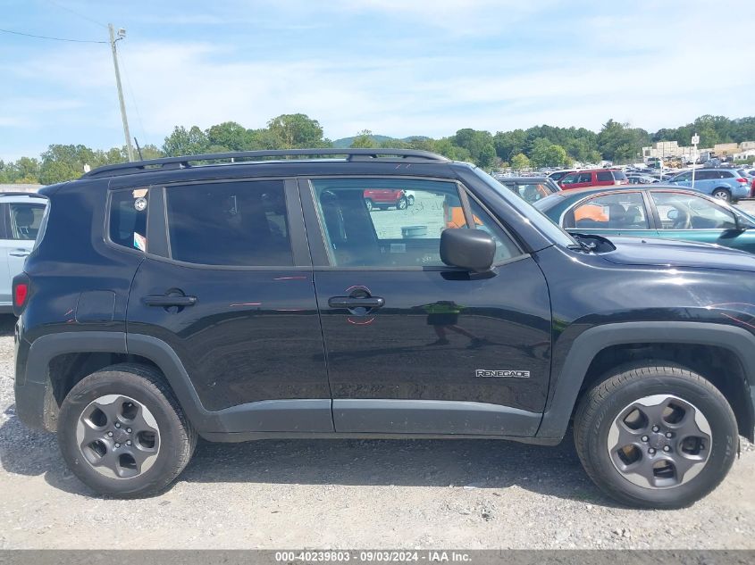 2018 Jeep Renegade Sport 4X4 VIN: ZACCJBAB3JPH07336 Lot: 40239803