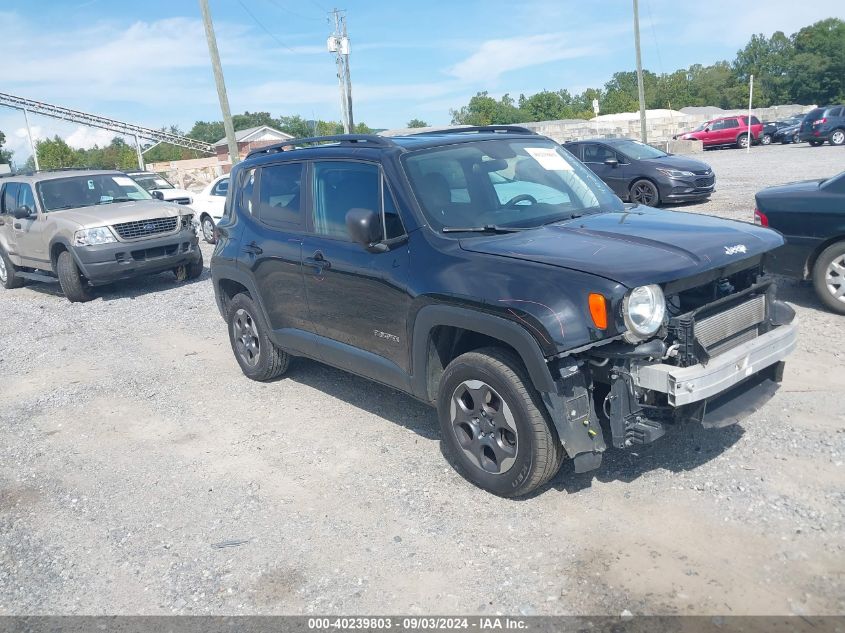 2018 Jeep Renegade Sport 4X4 VIN: ZACCJBAB3JPH07336 Lot: 40239803