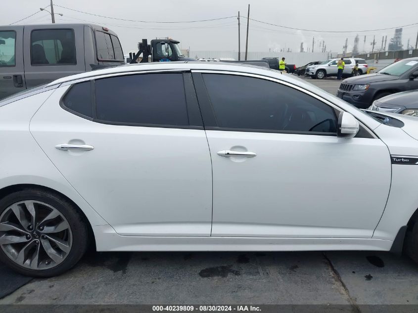 2015 KIA OPTIMA SX TURBO - 5XXGR4A68FG419574