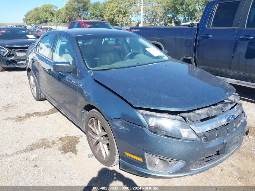 2012 Ford Fusion Sel VIN: 3FAHP0JA0CR213806 Lot: 40239832