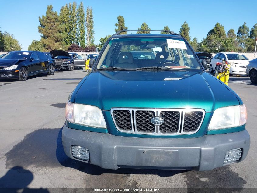 2001 Subaru Forester L VIN: JF1SF635X1H704331 Lot: 40239833