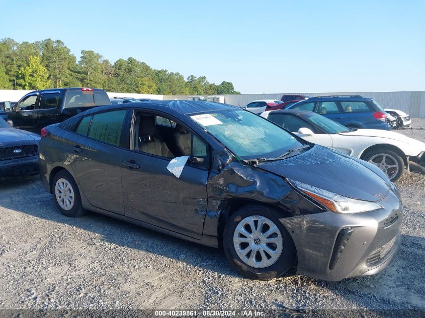 2021 Toyota Prius Le VIN: JTDKAMFU0M3153067 Lot: 40239861