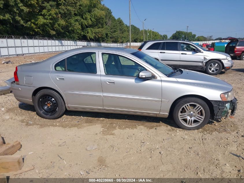 2007 Volvo S60 2.5T VIN: YV1RS592672618323 Lot: 40239865