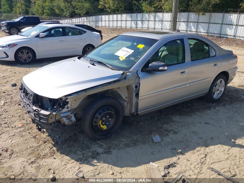 2007 Volvo S60 2.5T VIN: YV1RS592672618323 Lot: 40239865