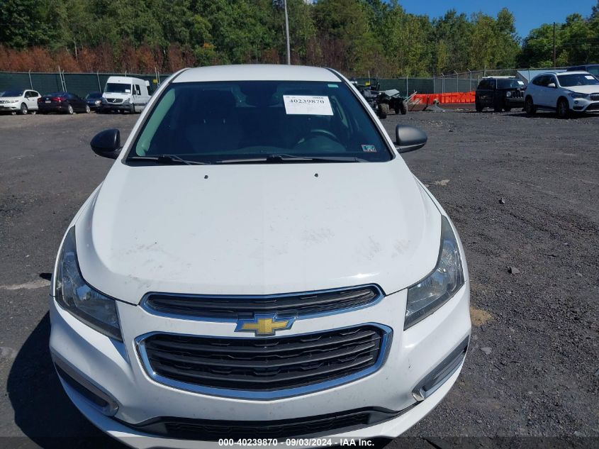 2015 Chevrolet Cruze Ls Auto VIN: 1G1PA5SG4F7168820 Lot: 40239870