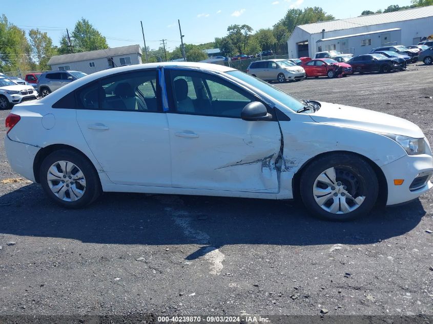 2015 Chevrolet Cruze Ls Auto VIN: 1G1PA5SG4F7168820 Lot: 40239870