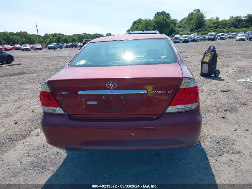 2005 Toyota Camry Le VIN: 4T1BE32K25U047407 Lot: 40239872