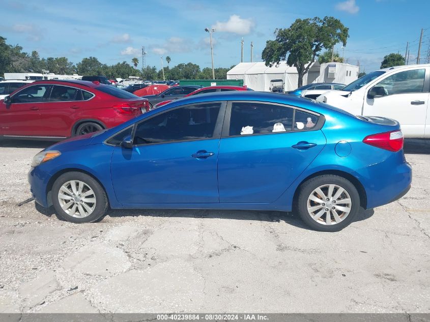 2014 Kia Forte Lx VIN: KNAFX4A68E5205380 Lot: 40239884