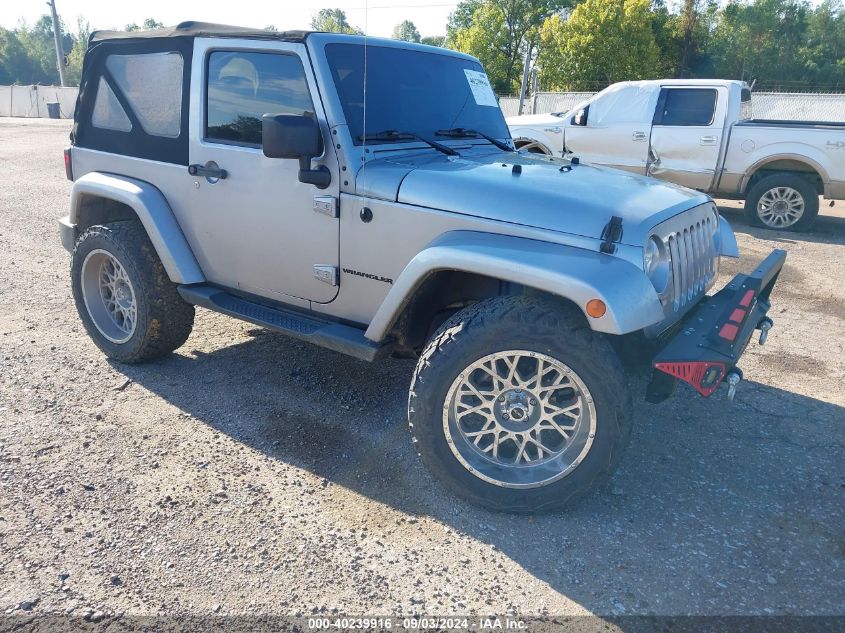 2016 Jeep Wrangler Sahara VIN: 1C4AJWBGXGL120329 Lot: 40239916