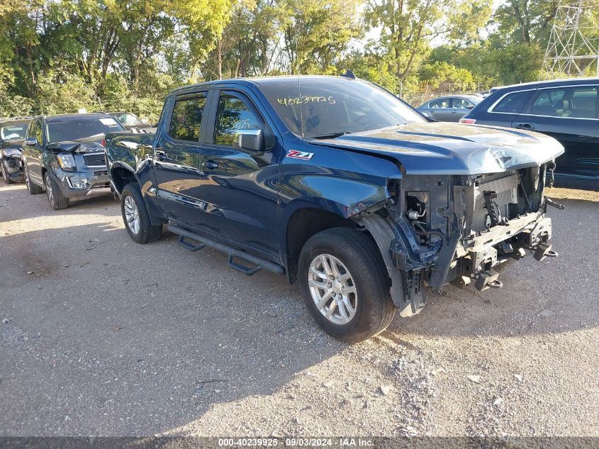 2021 Chevrolet Silverado 1500 4Wd Short Bed Lt VIN: 1GCUYDED3MZ256888 Lot: 40239925