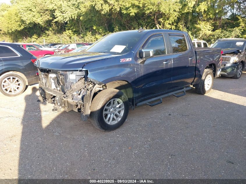 2021 Chevrolet Silverado 1500 4Wd Short Bed Lt VIN: 1GCUYDED3MZ256888 Lot: 40239925