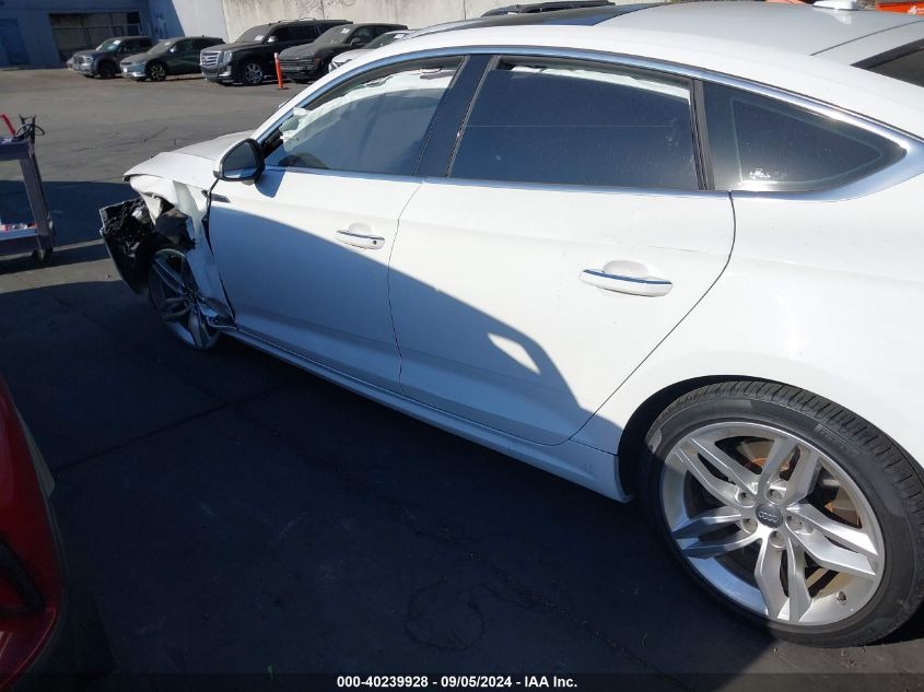 2019 Audi A5 45 Premium VIN: WAUANCF55KA056858 Lot: 40239928