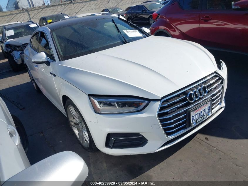 2019 Audi A5 45 Premium VIN: WAUANCF55KA056858 Lot: 40239928