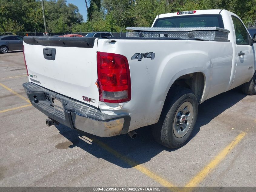 2011 GMC Sierra 1500 Work Truck VIN: 1GTN2TE01BZ202886 Lot: 40239940