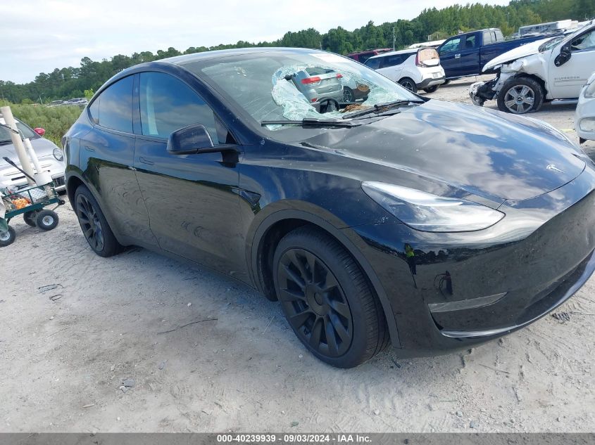 2023 Tesla Model Y Awd/Long Range Dual Motor All-Wheel Drive VIN: 7SAYGDEE0PA182305 Lot: 40239939