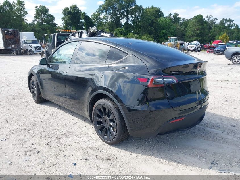 2023 Tesla Model Y Awd/Long Range Dual Motor All-Wheel Drive VIN: 7SAYGDEE0PA182305 Lot: 40239939