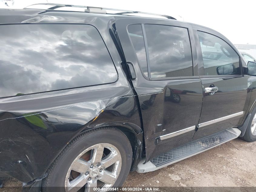 2011 Nissan Armada Platinum VIN: 5N1BA0NF8BN601211 Lot: 40239941