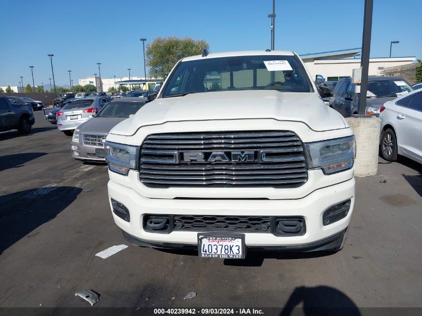 2022 Ram 2500 Laramie 4X4 8' Box VIN: 3C6UR5KL1NG198707 Lot: 40239942