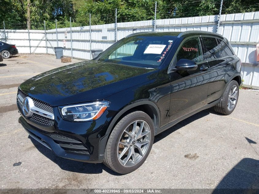 2022 MERCEDES-BENZ GLC 300 4MATIC SUV - W1N0G8EB2NV379204