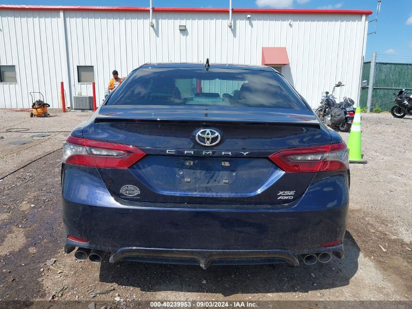 2022 Toyota Camry Xse Awd VIN: 4T1K61BK6NU068293 Lot: 40239953